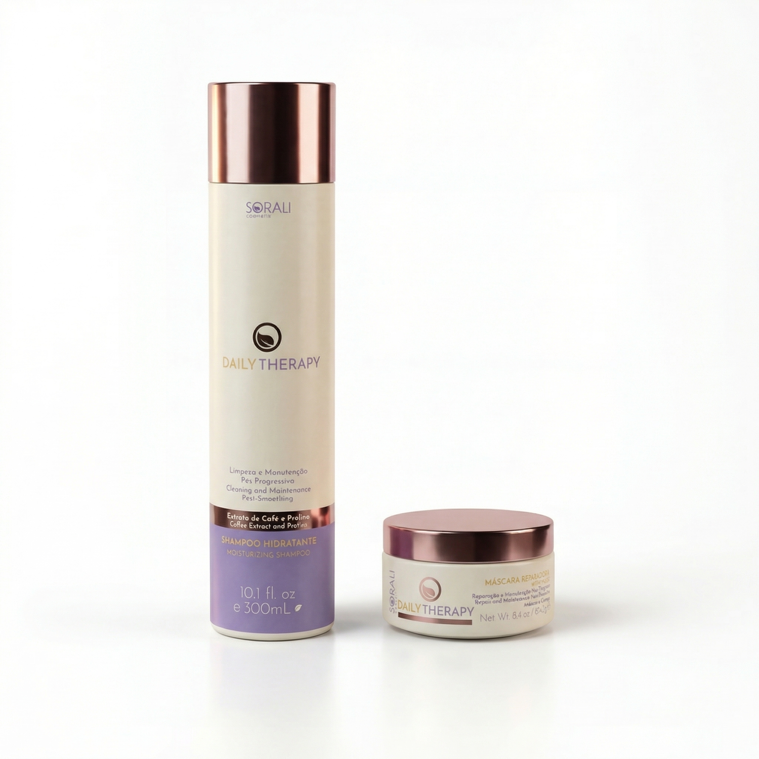 Kit Sorali Daily Therapy Shampoo & Masque - 600ML